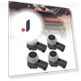 Rear Car Reverse Backup Parking Aid Sensor PDC — Rearview Safety Systems, PHYUN-autoparts