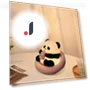 LED Night Light Panda with Brightness Adjustment — Lamps & Shades, AE Selection