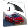 Front Left Bumper Trim with Radar Sensor Cover — Covers, feiyanautoparts