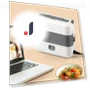 Portable 2L Smart Electric Lunch Box with Heating — Lunch Boxes, Rainbow Rain