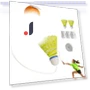 Portable Badminton Training Robot — Home Gyms, Lovely Home For Family