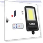 Solar Street Light with Motion Sensor — Outdoor Security & Flood Lighting, Fishine