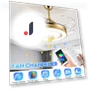 Smart Ceiling Fan with Light and Speaker — Ceiling Fan Wall Controls, Pro DIY Tool