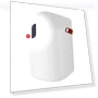 Touch Trash Can with Handle — Waste Baskets, OutsideWorld