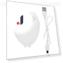 USB Charging LED Motion Induction Bathroom Toilet Night Light Sensor with UV Light — Night Lights, CosyHome