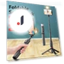 Wireless Selfie Tripod with Bluetooth Remote — Selfie Sticks, Rainbow Rain