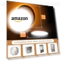 Thumbnail LED Flush Mount Ceiling Fixture with Night Light — Overhead Lighting, JTT