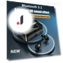 Mirror Digital Display Touch Wireless Bluetooth Earbuds — Audio Gear, ZHENDUO
