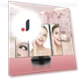 Portable 3-Fold LED Lamp with Touch Dimming — Compact & Travel, Dear Makeup
