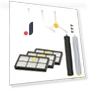 Replacement Filter and Brush Kit — Parts & Accessories, Five Colorful
