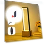 Black Aluminum Frame with Wooden Base Touch Control Night Light — Lamps & Shades, TOMTOP JMS