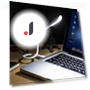 Mini USB Lamp for Portable Laptops — USB Lighting Solutions, Cosy Homes