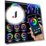RGB Sound Pickup Smart LED 3D Lamp — Car Accessories & Gadgets, Auto Launcher