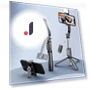 Selfie Stick with Detachable Clip and Desktop Holder — Selfie Sticks, CYKE