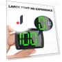 Smart Speedometer Plug and Play MPH Reminder Meter Digital Head Up Display — Speedometers, Auto Accessories Home
