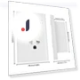 WiFi Wall Touch Light Switch with USB Type-C Outlet — Outlet Switches, Neoglint
