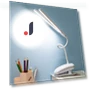 Dual Head LED Desk Lamp with Clamp and Touch Control — Study & Desk Lighting, Elegant Living House