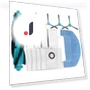 Main Side Brush-Mop with Dust Collector Filter — Vacuum Attachments, Elegant Living House