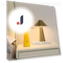 Nordic Mushroom Portable Wireless Table Lamp — Lighting, Elegant Living House