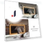 Rechargeable Touch Vanity Mirror with LED Lighting — Handheld, IKEA Supermarket