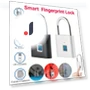 Smart Fingerprint Padlock — Locks, Serene Homes