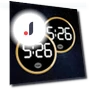 Touch-Type LED Car Clock — Clock, World Auto Parts