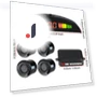 4 Sensors Buzzer Distance Monitor Reverse Backup Radar LCD Display Car Parking Sensor Kit — Rearview Safety Systems, Build My Home