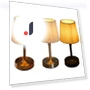 Wireless LED Metal Desk Lamp with USB Rechargeable Touch Control — Desk & Table Lighting, Home Furnishing Department Mall