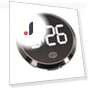 Car Clock with Backlight — Clock, A Auto Parts Mall