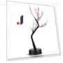 Artificial Cherry Blossom Garland — String Lights, ZY-Beauty-N