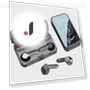 Bluetooth Headset with Mirror and Large Screen — Accessory Kits, Smarter than future