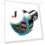 Digital Car Charger — Chargers, Smarter than future