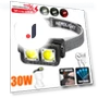 Powerful LED Headlamp — Flashlights, LIUXING Fire Portable Lighting