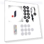RGB LED Wall Light Set — Wall Lighting, ZuiyouPet1