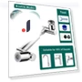 Robotic Extendable Rotating Faucet with Filter Sprayer — Aerators, Lntelligent Living Hall