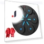 Smart Musical Boxing Trainer with Gloves — Boxing Training Gear, Build My Home