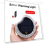 Solar Warning Light with Touch Control — Vehicle Safety Signals, Rustic Elegance House