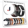 Vintage Leather Silicone Bracelets Smartwatch WatchBand — Wearable Accessories, HOBBIT-3C Accessories
