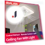 LED Invisible Bladeless Ceiling Fan — Ceiling Fan Lighting Solutions, Seahorse Home