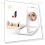 LED Makeup Mirror — Compact & Travel, Vinde Home