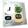 Smart Flower Pot with AI Expressions — Space-Saving Planters, Full in Love House