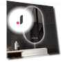 Smart LED Makeup Mirror with Bluetooth Speaker — Handheld, Vinde Home