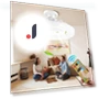 Smart Silent Ceiling Fan with Remote Control and LED Light — Ceiling Fans, Seahorse Home