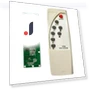 Microwave Radar Induction Solar Wall Light Switch PCB with Remote Control — Outdoor Security & Flood Lighting, Motivational Running