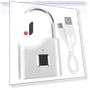 Smart Lock with Fingerprint Scanner — Luggage Locks, TOMTOP JMS
