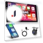 Car Audio GPS Navigation Bluetooth Wireless Carplay Android Auto — Stereo Receivers, Kayomart