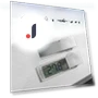 Car LCD Clock and Thermometer with Suction Cup — Clock, AI Supermarket