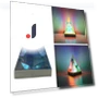 Pyramid Acrylic Lamp — Overhead Lighting, Fashion Jelewery