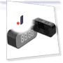 Wireless Bluetooth LED Alarm Clock with Speaker and Mirror — Alarm, Smarter than future