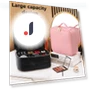 Smart LED Cosmetic Bag with Mirror — Cosmetic Cases, JingYou-home